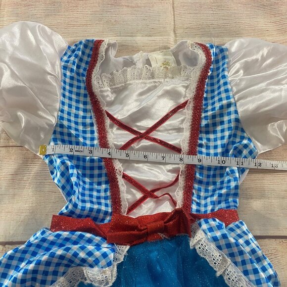 Rubies Costumes The Wizard Of Oz Dorothy Girls Gingham Costume - Medium - Picture 6 of 11